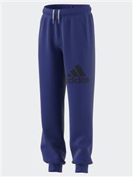 ΠΑΝΤΕΛΟΝΙ ΦΟΡΜΑΣ ESSENTIALS REGULAR FIT BIG LOGO COTTON JOGGERS IJ6301 ΜΠΛΕ REGULAR FIT ADIDAS