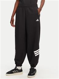 ΠΑΝΤΕΛΟΝΙ ΦΟΡΜΑΣ FUTURE ICONS 3-STRIPES PARACHUTE JE0141 ΜΑΥΡΟ LOOSE FIT ADIDAS