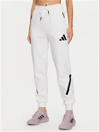 ΠΑΝΤΕΛΟΝΙ ΦΟΡΜΑΣ Z.N.E. JE7843 ΛΕΥΚΟ REGULAR FIT ADIDAS από το MODIVO