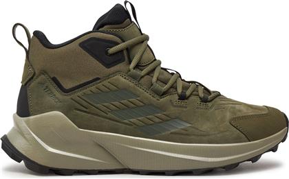 ΠΑΠΟΥΤΣΙΑ ΠΕΖΟΠΟΡΙΑΣ TERREX TRAILMAKER 2.0 MID LEATHER HIKING ID0889 ΠΡΑΣΙΝΟ ADIDAS