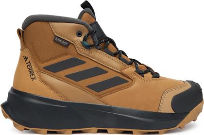 ΠΑΠΟΥΤΣΙΑ ΠΕΖΟΠΟΡΙΑΣ TERREX WINTER LEATHER MID CUT RAIN.RDY COLD.RDY JR5297 ΚΑΦΕ ADIDAS