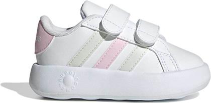 ΠΑΙΔΙΚΑ ΑΘΛΗΤΙΚΑ SNEAKERS ''GRAND COURT 2.0 PASTEL'' (19-27) - 349964 ΛΕΥΚΟ ADIDAS