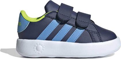 ΠΑΙΔΙΚΑ ΑΘΛΗΤΙΚΑ SNEAKERS ''GRAND COURT BLUE'' (19-27) - 349971 ΜΠΛΕ ADIDAS