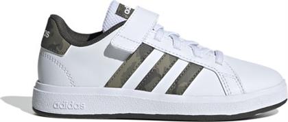 ΠΑΙΔΙΚΑ ΠΑΠΟΥΤΣΙΑ COURT ΓΙΑ ΑΓΟΡΙΑ MILITARY - ΠΟΛΥΧΡΩΜΟ ADIDAS