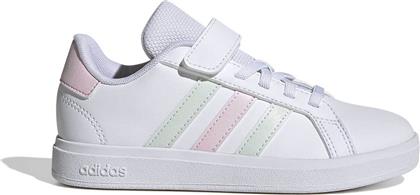 ΠΑΙΔΙΚΑ SNEAKERS ''COURT 2.0 PASTEL'' (28-34) - 349877 ΛΕΥΚΟ ADIDAS