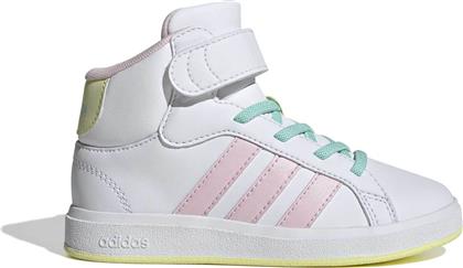 ΠΑΙΔΙΚΑ SNEAKERS ''GRAND COURT MID MULTI'' (28-36) - 349901 ΛΕΥΚΟ ADIDAS