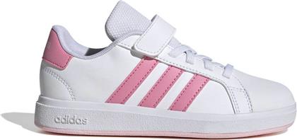 ΠΑΙΔΙΚΑ SNEAKERS ''GRAND COURT PINK'' (28-35) - 349884 ΛΕΥΚΟ ADIDAS