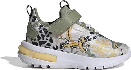 ΠΑΙΔΙΚΑ SNEAKERS ''RACER GREEN LION KING - SIMBA'' (19-27) - 349941 ΠΡΑΣΙΝΟ ADIDAS