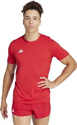 ADIZERO E TEE IT1828 ΚΟΚΚΙΝΟ ADIDAS PERFORMANCE