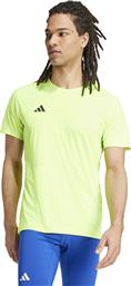 ADIZERO E TEE IX2841 ΛΑΧΑΝΙ ADIDAS PERFORMANCE