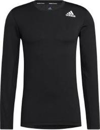 ΜΠΛΟΥΖΑ TECHFIT COMPRESSION LONG SLEEVE TEE ΜΑΥΡΗ ADIDAS PERFORMANCE