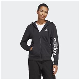 ESSENTIALS LINEAR FULL-ZIP FRENCH TERRY HOODIE (9000134739-22872) ADIDAS PERFORMANCE