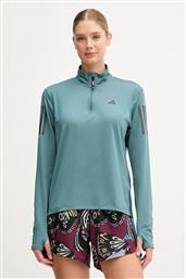 ΦΟΥΤΕΡ ΓΙΑ ΤΖΟΚΙΝΓΚ OWN THE RUN ΧΡΩΜΑ: ΠΡΑΣΙΝΟ, JX2255 ADIDAS PERFORMANCE