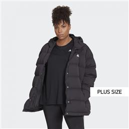 HELIONIC HOODED DOWN JACKET (PLUS SIZE) (9000124291-1469) ADIDAS PERFORMANCE