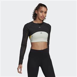 HIIT 45 SECONDS BOLERO ΓΥΝΑΙΚΕΙΑ ΜΑΚΡΥΜΑΝΙΚΗ ΜΠΛΟΥΖΑ (9000112895-15470) ADIDAS PERFORMANCE