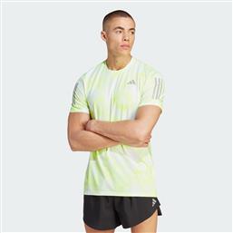 OWN THE RUN ALLOVER PRINT TEE (9000163842-72681) ADIDAS PERFORMANCE από το COSMOSSPORT