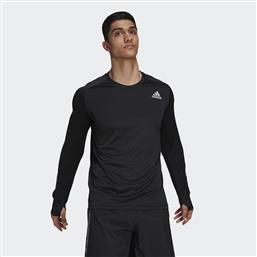 OWN THE RUN ΑΝΔΡΙΚΗ ΜΠΛΟΥΖΑ ΜΕ ΜΑΚΡΥ ΜΑΝΙΚΙ (9000082952-1470) ADIDAS PERFORMANCE