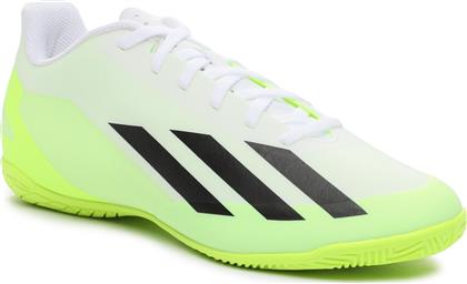 ΠΟΔΟΣΦΑΙΡΙΚΑ ΠΑΠΟΥΤΣΙΑ X CRAZYFAST.4 INDOOR BOOTS IE1586 ΛΕΥΚΟ ADIDAS από το EPAPOUTSIA