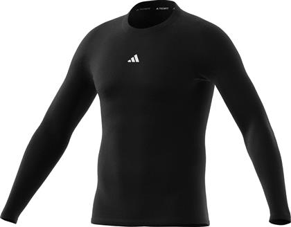 TF LS TEE JE6702 ΜΑΥΡΟ ADIDAS PERFORMANCE από το ZAKCRET SPORTS