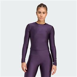 PERFORMANCE WORKOUT ESSENTIALS ΓΥΝΑΙΚΕΙΑ ΜΠΛΟΥΖΑ ΜΕ ΜΑΚΡΥ ΜΑΝΙΚΙ (9000253488-87889) ADIDAS