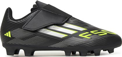 ΠΟΔΟΣΦΑΙΡΙΚΑ ΠΑΠΟΥΤΣΙΑ F50 CLUB HOOK-AND-LOOP FIRM/MULTI-GROUND BOOTS KIDS JI0037 ΜΑΥΡΟ ADIDAS