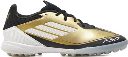 ΠΟΔΟΣΦΑΙΡΙΚΑ ΠΑΠΟΥΤΣΙΑ F50 LEAGUE MESSI TURF IG9282 ΧΡΥΣΟ ADIDAS