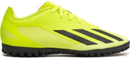 ΠΟΔΟΣΦΑΙΡΙΚΑ ΠΑΠΟΥΤΣΙΑ X CRAZYFAST CLUB TURF BOOTS IF0723 ΚΙΤΡΙΝΟ ADIDAS