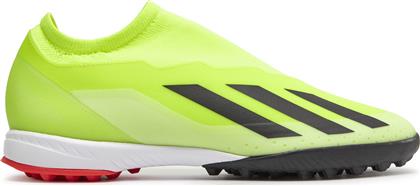 ΠΟΔΟΣΦΑΙΡΙΚΑ ΠΑΠΟΥΤΣΙΑ X CRAZYFAST LEAGUE LACELESS TURF BOOTS IF0694 ΚΙΤΡΙΝΟ ADIDAS