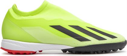 ΠΟΔΟΣΦΑΙΡΙΚΑ ΠΑΠΟΥΤΣΙΑ X CRAZYFAST LEAGUE LACELESS TURF BOOTS IF0694 ΚΙΤΡΙΝΟ ADIDAS