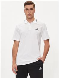 POLO ESSENTIALS PIQUE SMALL LOGO POLO SHIRT IC9315 ΛΕΥΚΟ REGULAR FIT ADIDAS