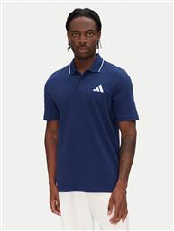 POLO ESSENTIALS SMALL LOGO JE9021 ΣΚΟΥΡΟ ΜΠΛΕ REGULAR FIT ADIDAS