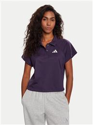 POLO STADIUM 3-STRIPES TENNIS INSPIRED JACQUARD JY3426 ΜΩΒ REGULAR FIT ADIDAS
