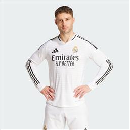 REAL MADRID 24/25 LONG SLEEVE HOME AUTHENTIC JERSE (9000200560-1539) ADIDAS από το COSMOSSPORT