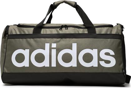 ΣΑΚΟΣ ESSENTIALS LINEAR DUFFEL BAG MEDIUM HR5350 ΠΡΑΣΙΝΟ ADIDAS