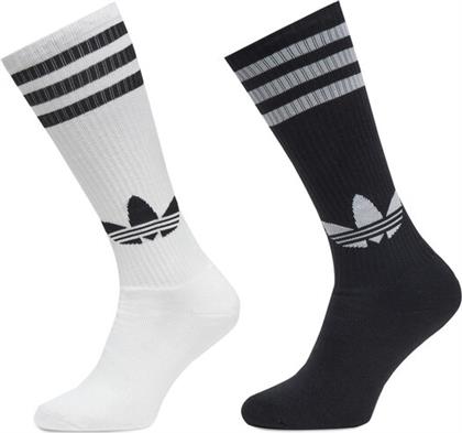 ΣΕΤ 2 ΖΕΥΓΑΡΙΑ ΨΗΛΕΣ ΚΑΛΤΣΕΣ UNISEX KNEE JC8878 ΛΕΥΚΟ ADIDAS