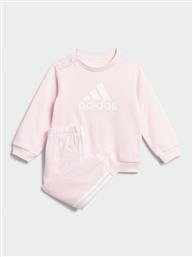 ΣΕΤ ΦΟΡΜΑΣ BADGE OF SPORT FRENCH TERRY JOGGER IJ8863 ΡΟΖ REGULAR FIT ADIDAS από το MODIVO