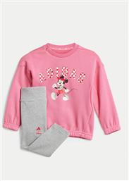 ΣΕΤ ΦΟΥΤΕΡ ΚΑΙ ΚΟΛΑΝ DISNEY MICKEY MOUSE JF3627 ΡΟΖ SLIM FIT ADIDAS