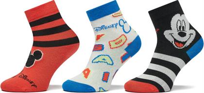 ΣΕΤ ΨΗΛΕΣ ΚΑΛΤΣΕΣ ΠΑΙΔΙΚΕΣ 3 ΤΕΜΑΧΙΩΝ MICKEY MOUSE CREW SOCKS 3 PAIRS IB6776 ΕΓΧΡΩΜΟ ADIDAS