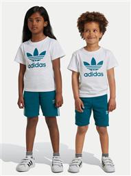 ΣΕΤ T-SHIRT ΚΑΙ ΣΟΡΤΣ ADICOLOR JE1610 ΤΥΡΚΟΥΑΖ REGULAR FIT ADIDAS