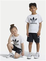 ΣΕΤ T-SHIRT ΚΑΙ ΣΟΡΤΣ ADICOLOR JE1613 ΜΑΥΡΟ REGULAR FIT ADIDAS