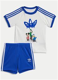 ΣΕΤ T-SHIRT ΚΑΙ ΣΟΡΤΣ DISNEY MICKEY MOUSE IX6426 ΜΠΛΕ REGULAR FIT ADIDAS