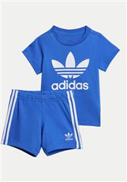 ΣΕΤ T-SHIRT ΚΑΙ ΣΟΡΤΣ JC6581 ΜΠΛΕ REGULAR FIT ADIDAS