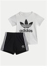 ΣΕΤ T-SHIRT ΚΑΙ ΣΟΡΤΣ JE0521 ΜΑΥΡΟ REGULAR FIT ADIDAS