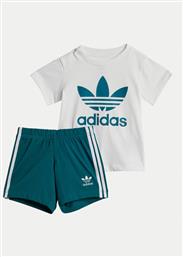 ΣΕΤ T-SHIRT ΚΑΙ ΣΟΡΤΣ JE0524 ΤΥΡΚΟΥΑΖ REGULAR FIT ADIDAS