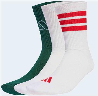 ΣΕΤ UNISEX ΜΑΚΡΙΕΣ ΚΑΛΤΣΕΣ ''LOGO'' (3 ΖΕΥΓΑΡΙΑ) - JW3643 ΠΟΛΥΧΡΩΜΟ ADIDAS