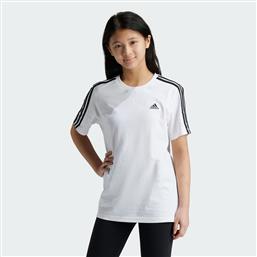 ESSENTIALS 3-STRIPES COTTON LOOSE FIT BOYFRIEND TE (9000221881-41996) ADIDAS