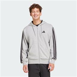 ESSENTIALS 3-STRIPES FRENCH TERRY FULL-ZIP HOODIE (9000216925-62939) ADIDAS