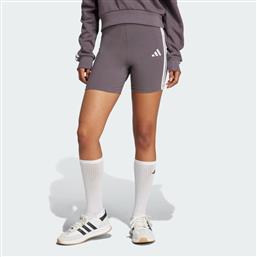 ESSENTIALS 3-STRIPES HIGH WAISTED BIKER SHORTS (9000227315-84998) ADIDAS