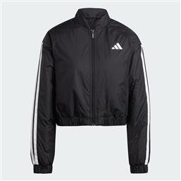 ESSENTIALS 3-STRIPES INSULATED CROP BOMBER JACKET (9000217370-1469) ADIDAS