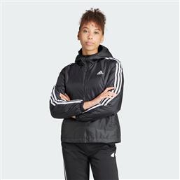 ESSENTIALS 3-STRIPES INSULATED HOODED JACKET (9000176326-1469) ADIDAS